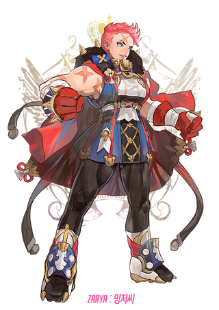 Illustration for article titled Overwatch Characters As Fantasy Heroes